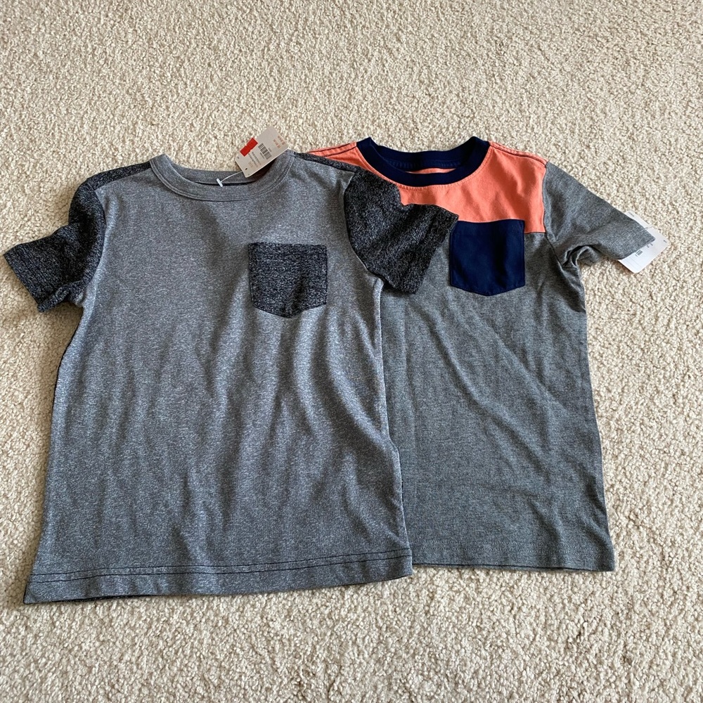 Gymboree- set of 2 pocket tee
